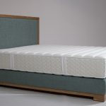 Lit louise Chêne et tissu Angkor