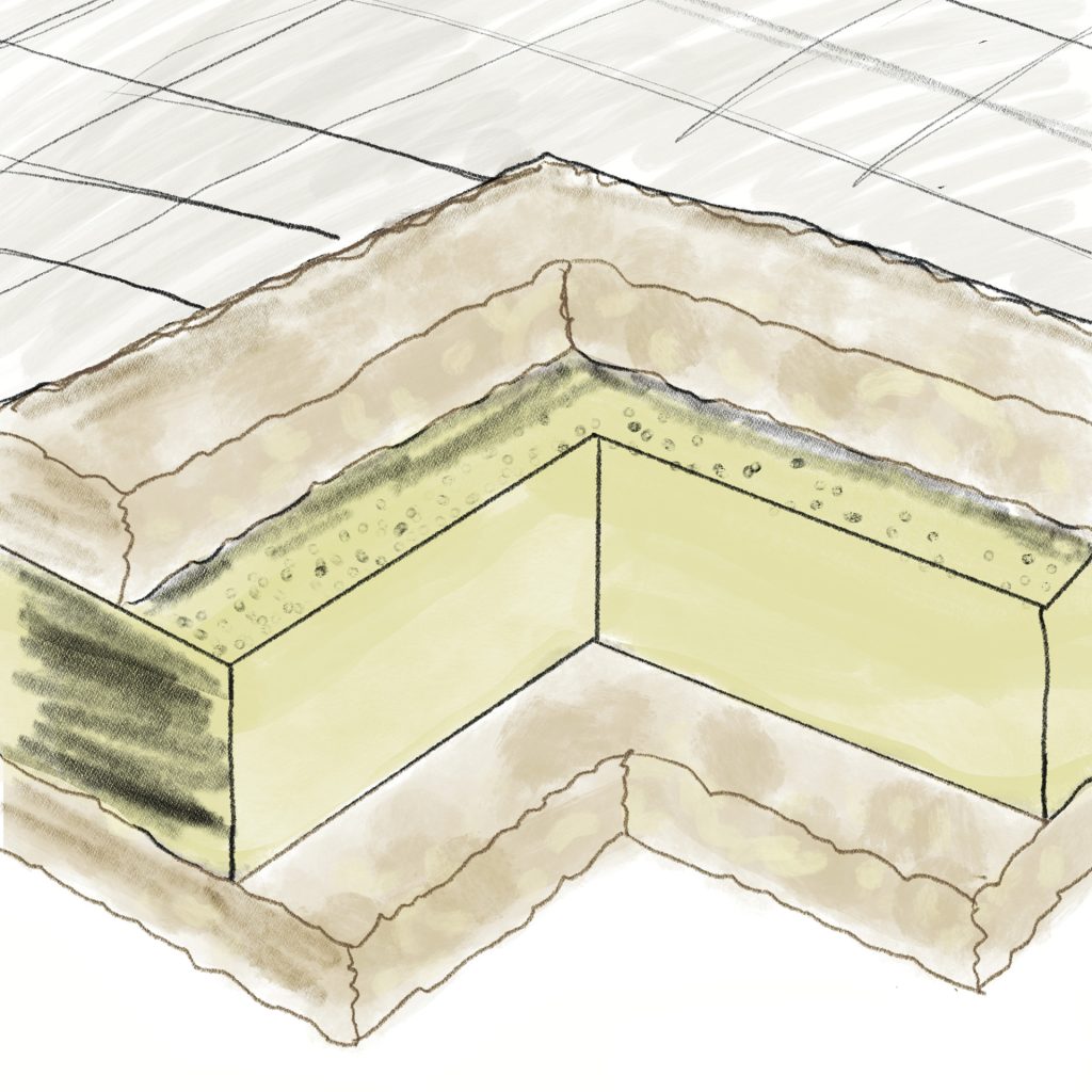 Matelas Latex Naturel G901 1 illustration matelas latex et laine G901