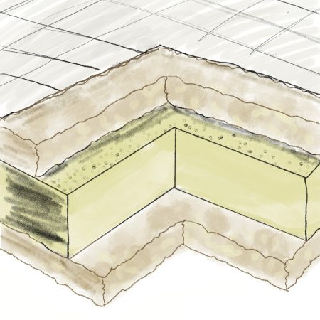 illustration matelas latex et laine G901