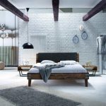 Cadre de lit Hasena - Factory Line - Pieds Gola et tête de lit Varus