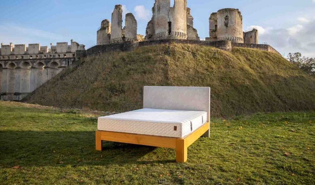 Lit sur Jambes 3/4 en Chêne massif