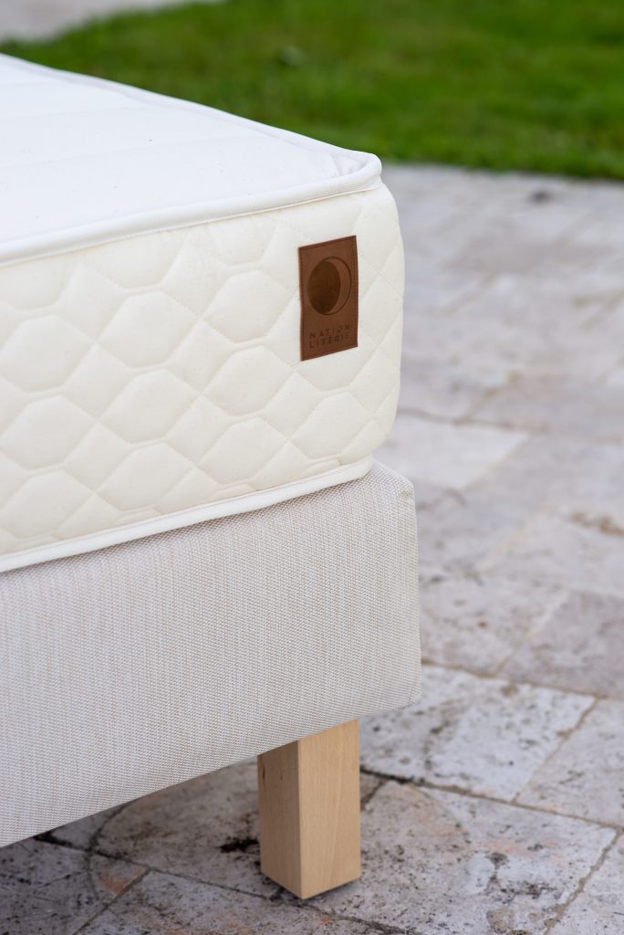 Matelas Latex Naturel Nina 3 Détails d'un coutil Nation Literie 4