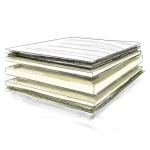 Matelas Latex Talalay Clarika 6 Illustration gamme harmonie 22 cm