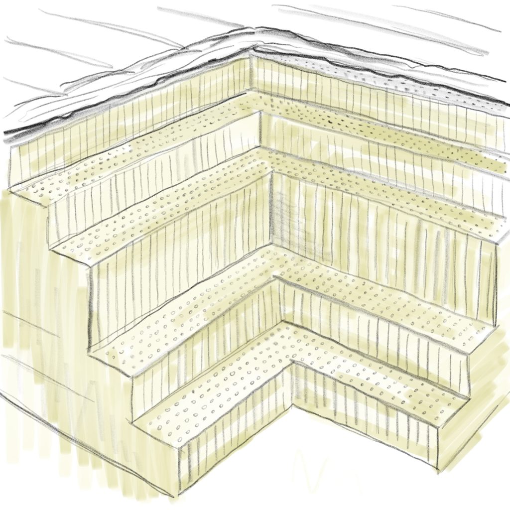 Matelas Latex 100% Talalay Adrien 1 illustration gamme merveilleux 28 cm