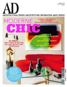 Les échos 13 Article de presse magazine Architectural Digest