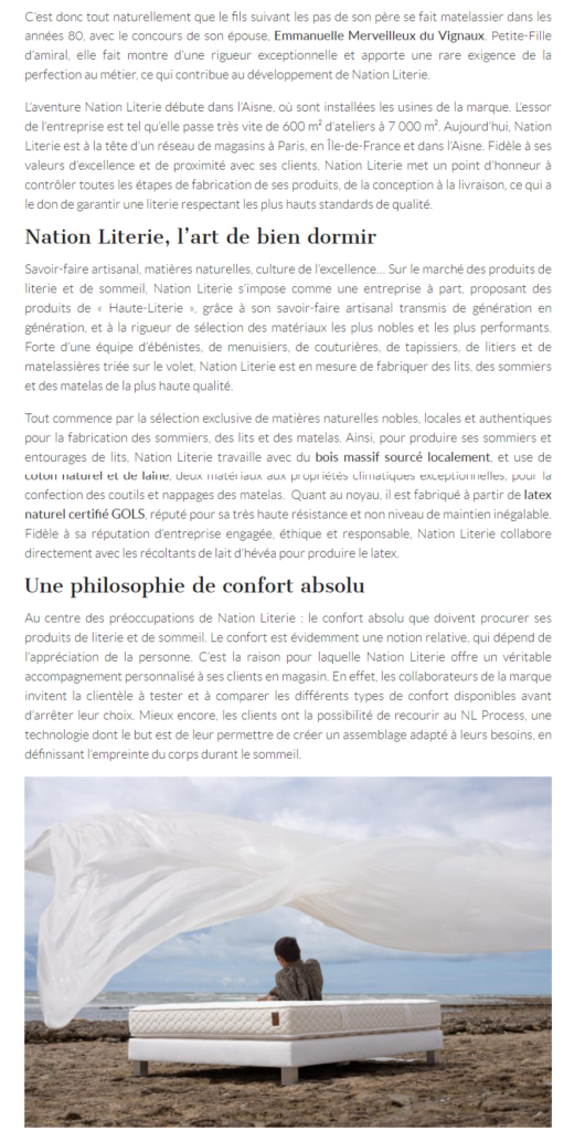 Article de presse magazine Dandy Page 2