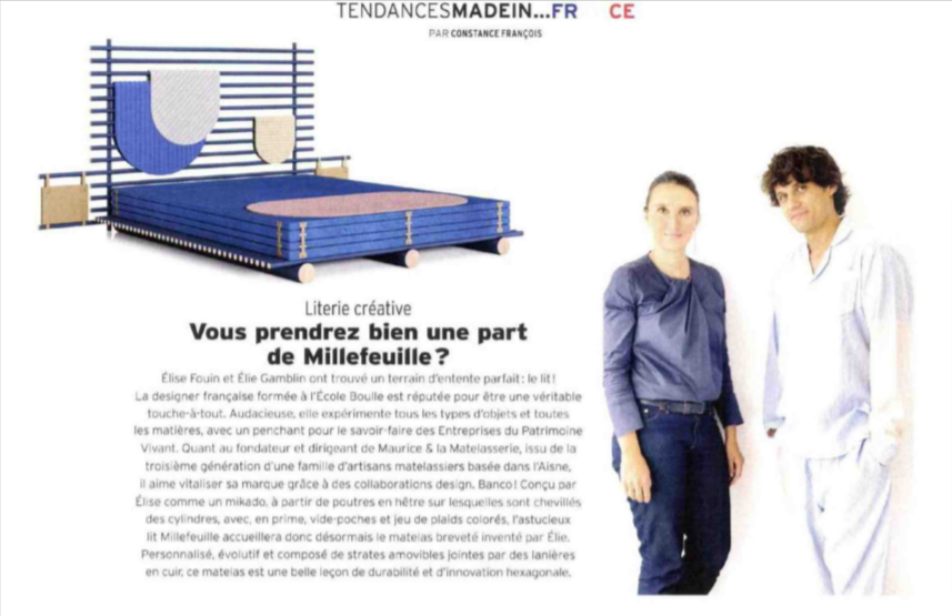 Article de presse magazine Résidences et Décoration