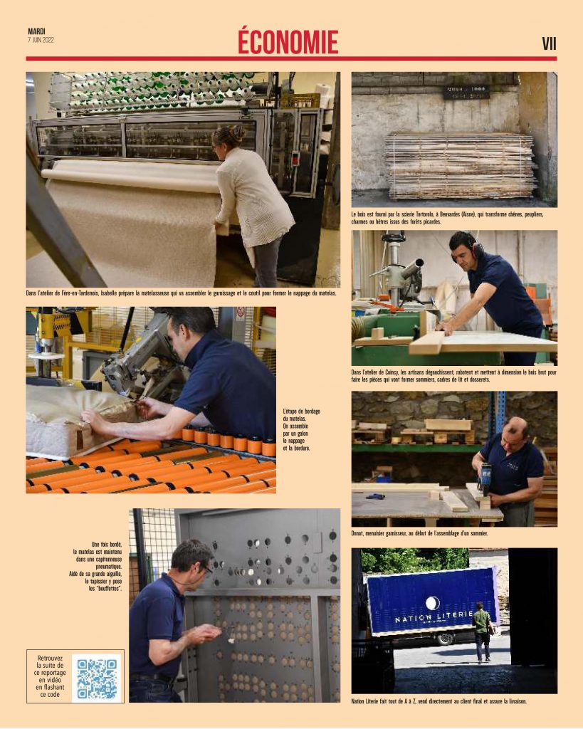 Nation Literie - Article de presse dans le magazine l'Union - Page 2