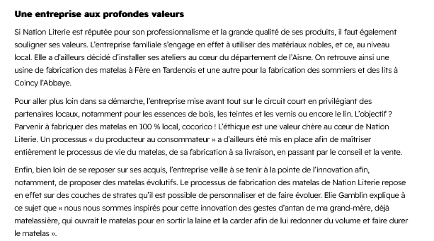 Article de presse magazine Grazia Page 4