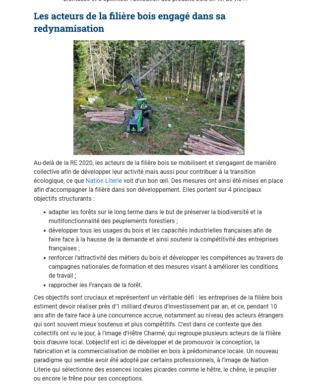 Article de presse magazine la tribune Page 4