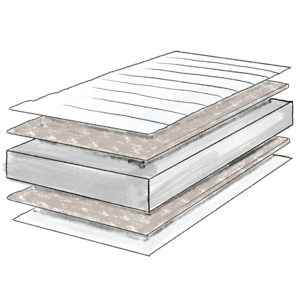 Matelas Bébé Toudou (Mousse HR) 1 Matelas bébé