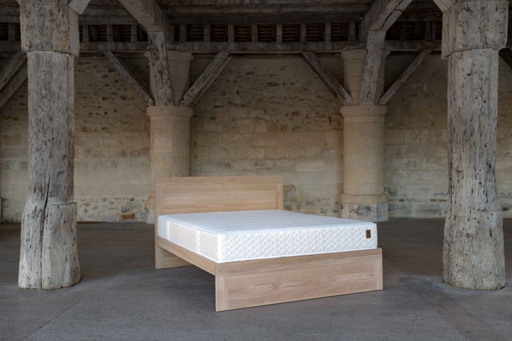 4 3 Lit sur Chant Sur Mesure (Chêne, Frêne Massif)