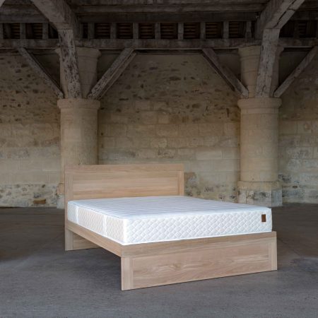 4 3 Lit sur Chant Sur Mesure (Chêne, Frêne Massif)