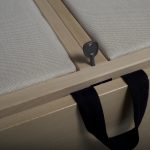 Lit Coffre Bois Massif Charme BIBO 10 Clé et vérou pour lit coffre