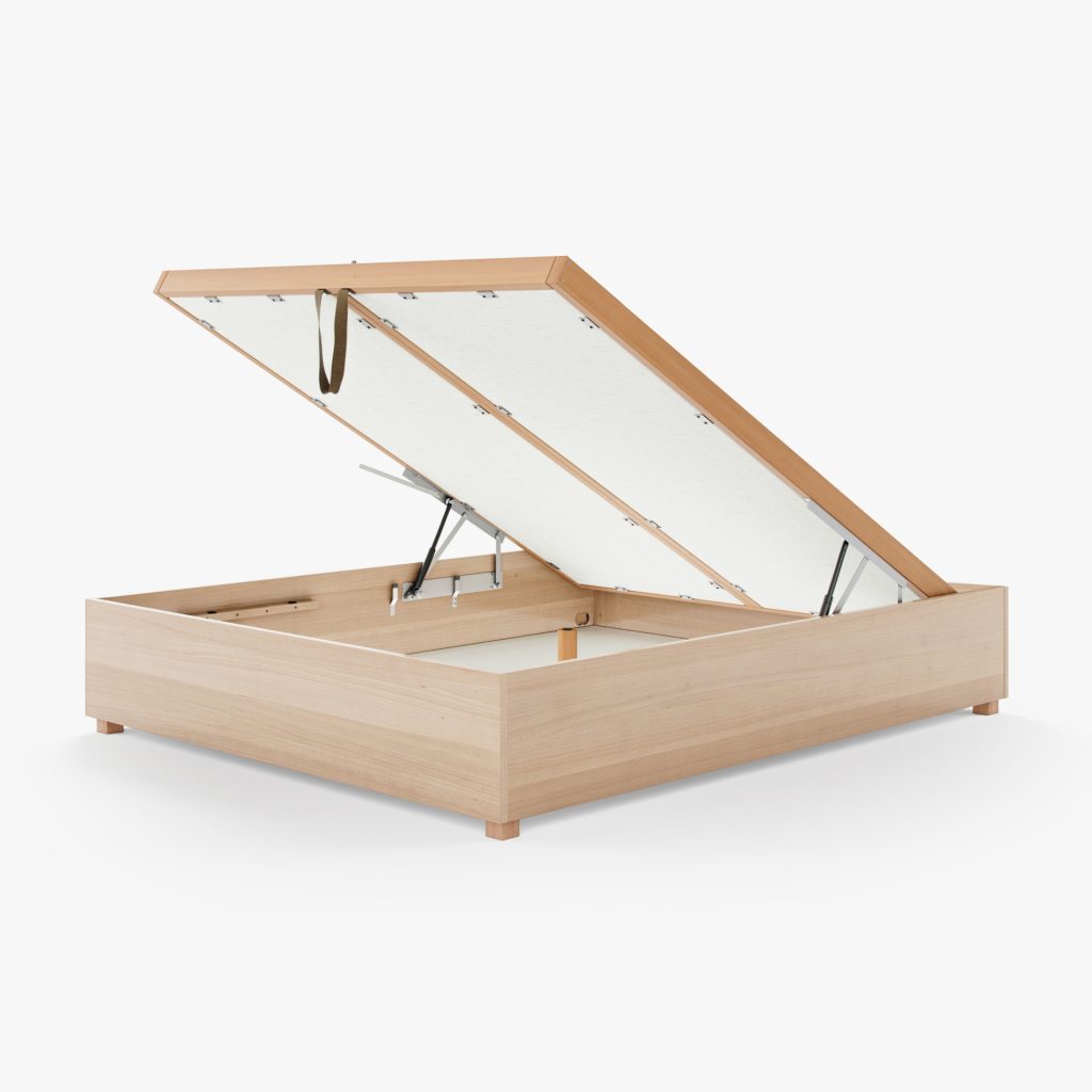 Lit coffre BIBO Hêtre massif