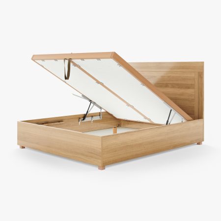 Lit coffre NINO Chêne massif