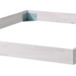 HASENA Wood Line (Pieds Masi + Tête Boga) 14 Cadre Hasena Classic 16 Hêtre teinté blanc lasuré laqué