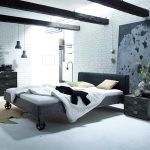 HASENA Factory Line (Pieds Road + Tête Ceneri) 7 Cadre de lit Hasena Factory Line - Pieds Road et Tête de lit Ceneri