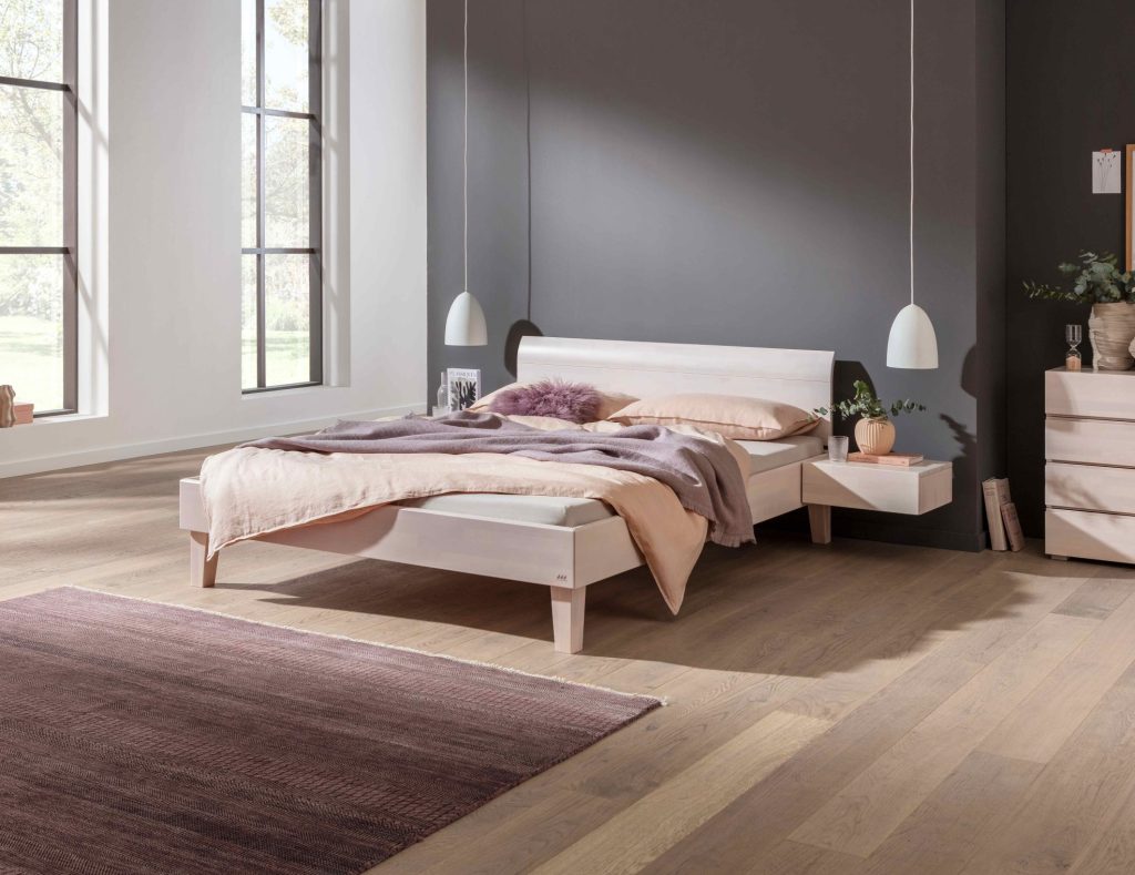 HASENA Wood Line (Pieds Juve + Tête Vola) 3 Cadre de lit Hasena Wood Line - Pieds Juve et Tête de lit Vola