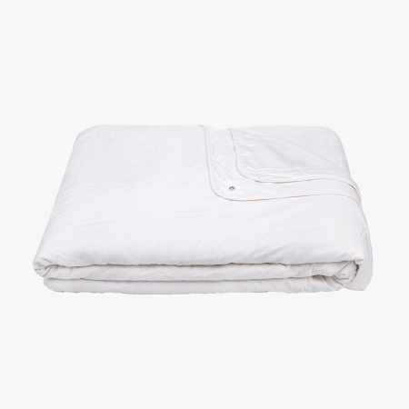 Couette BRUN DE VIAN TIRAN Soie 4 Saisons