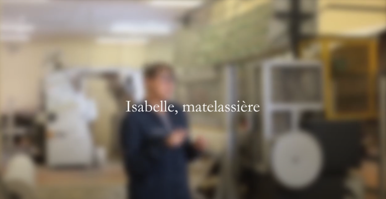 Interview avec Isabelle, tapissière et matelassière chez Nation Literie