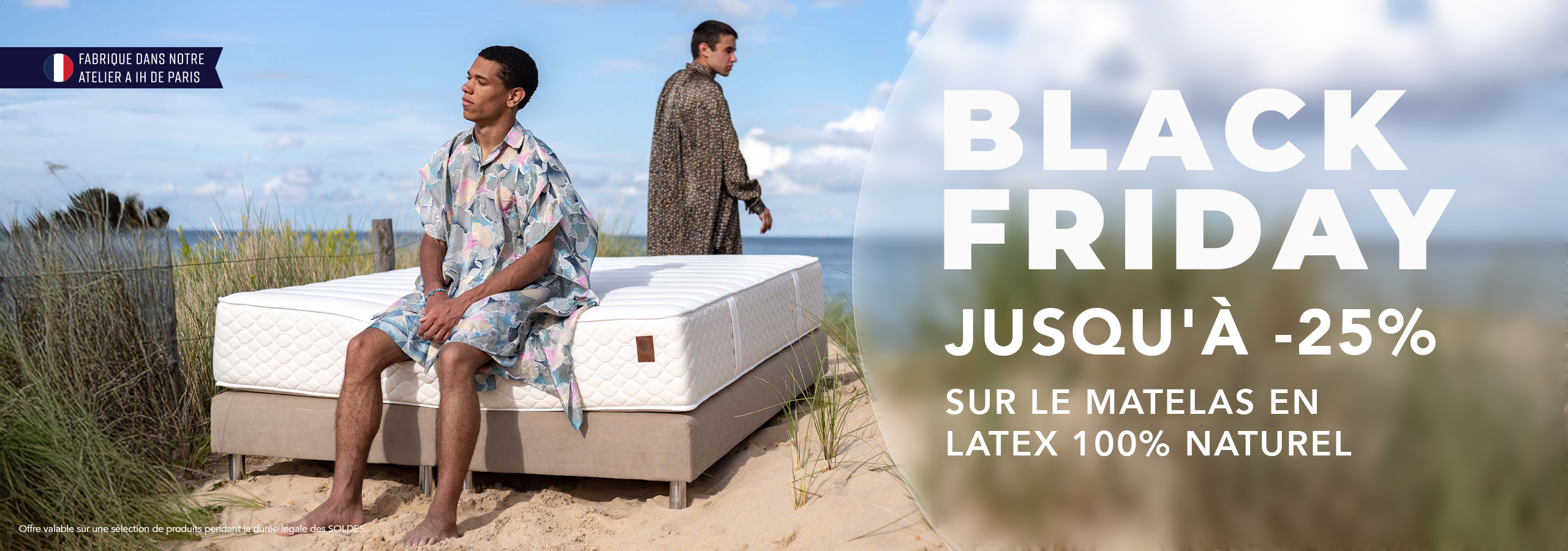 Black Friday Nation Literie 2025 - Latex Naturel